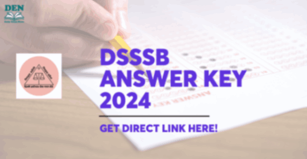 DSSSB Answer Key 2024