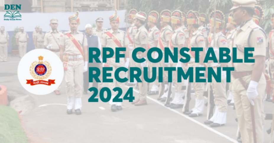 RPF Constable Recruitment 2024: 4208 Vacancies!