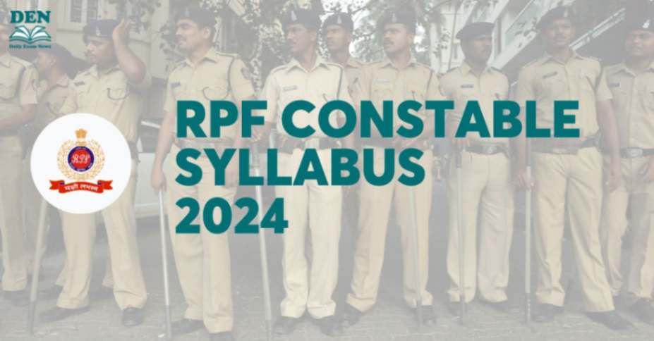 RPF Constable Syllabus 2024