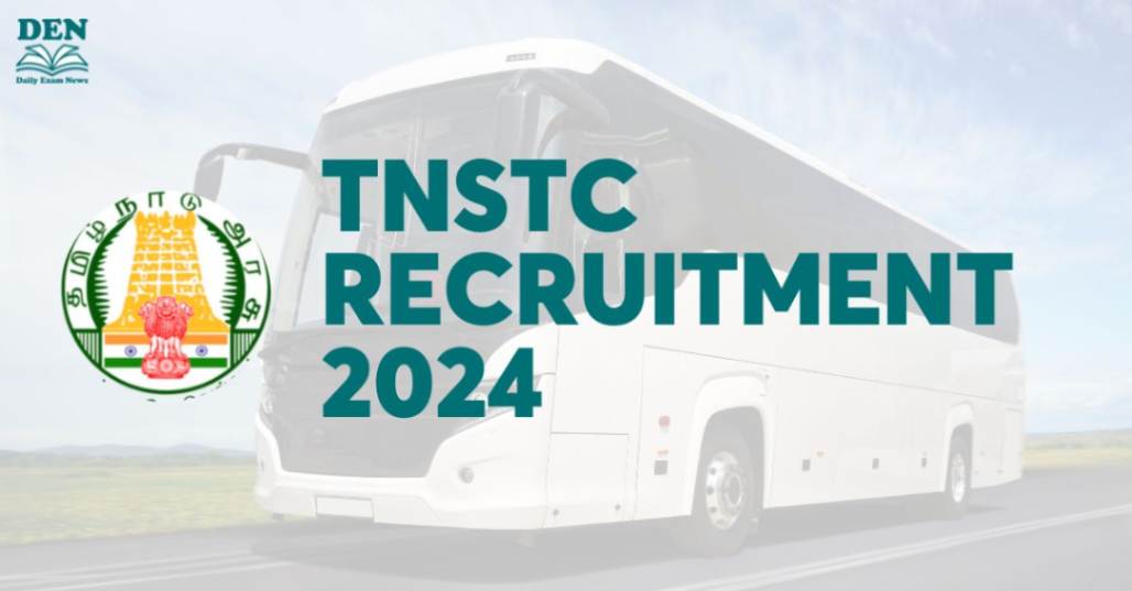 TNSTC Recruitment 2024
