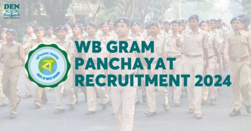 WB Gram Panchayat Recruitment 2024, Apply For 6652 Vacancies!