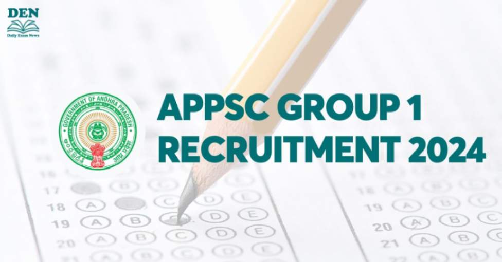 APPSC Group 1 Recruitment 2024, Apply Here!