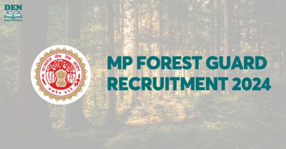 MP Forest Guard Recruitment 2024