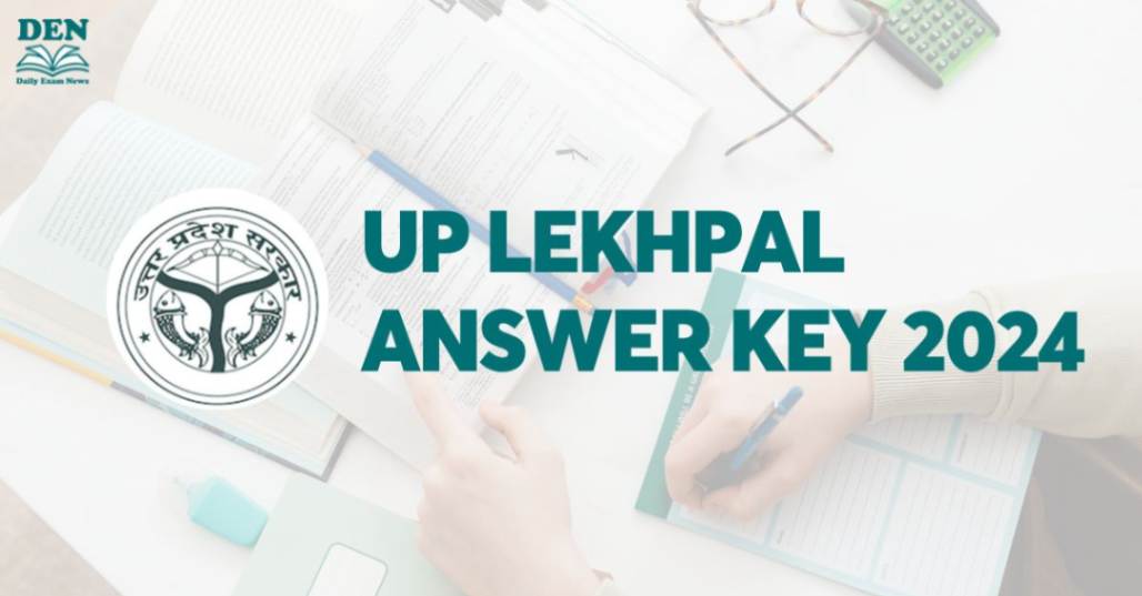 UP Lekhpal Answer Key 2024