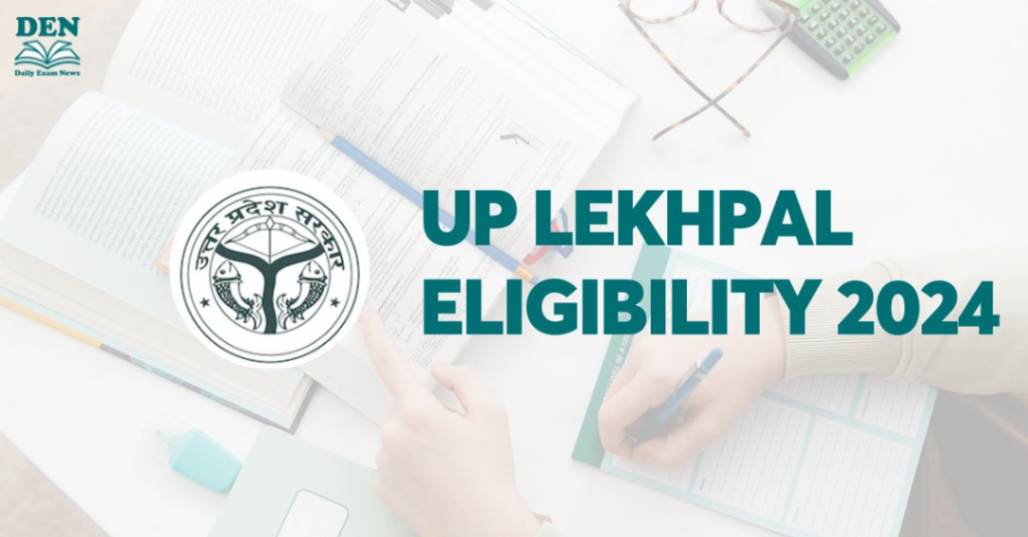 UP Lekhpal Eligibility 2024