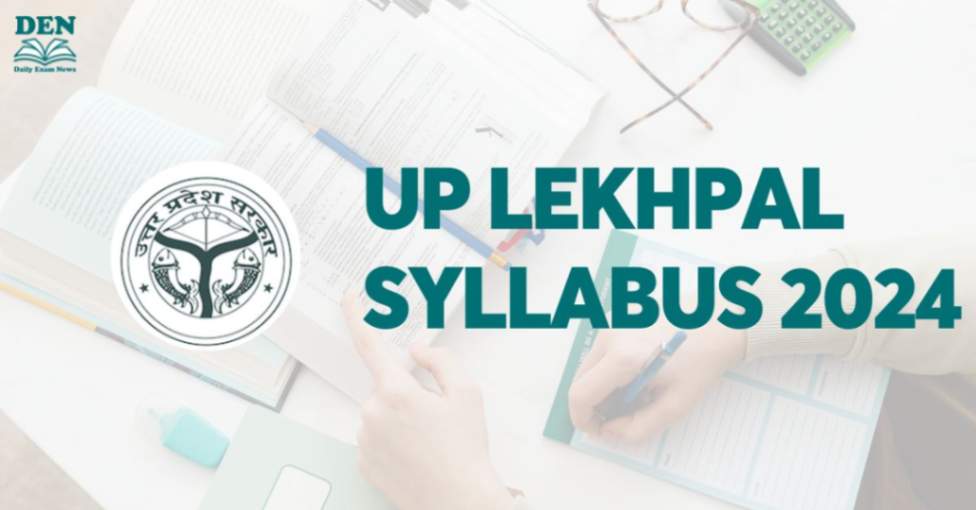UP Lekhpal Syllabus 2024, Download Here!