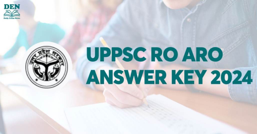 UPPSC RO ARO Answer Key 2024