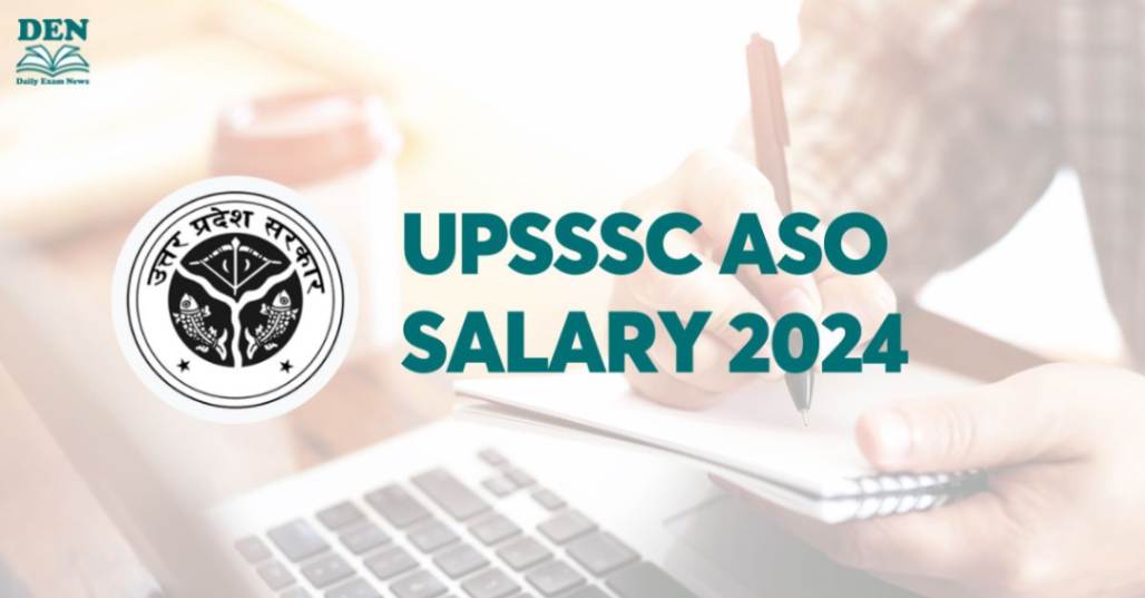 UPSSSC ASO Salary 2024