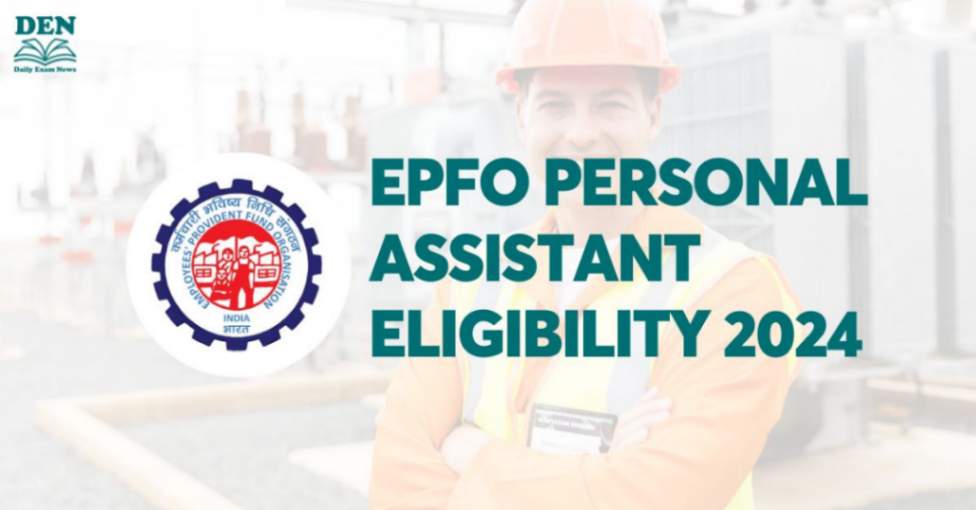 EPFO Personal Assistant