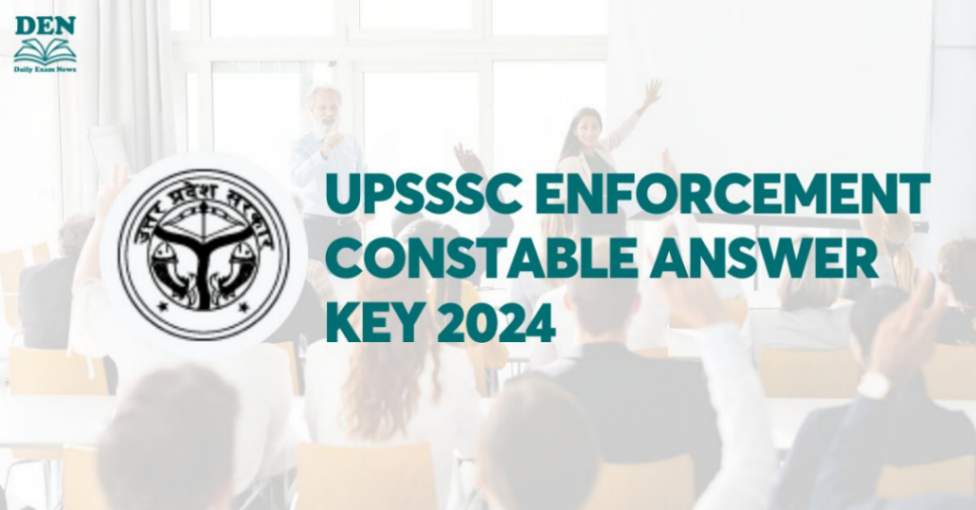 UPSSSC Enforcement Constable