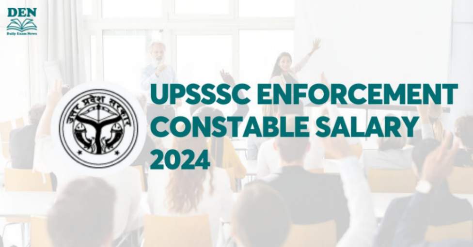 UPSSSC Enforcement Constable