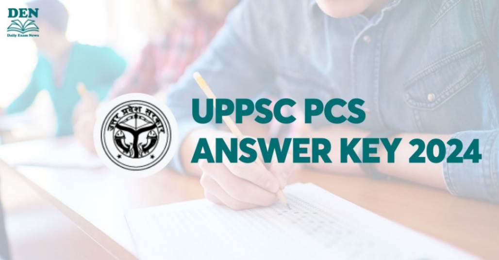 UPPSC PCS Answer Key 2024, Download Here!