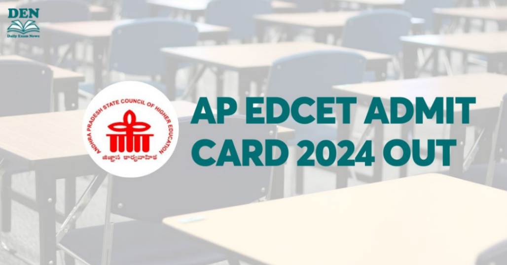 AP EDCET Admit Card 2024 Out, Download Here!