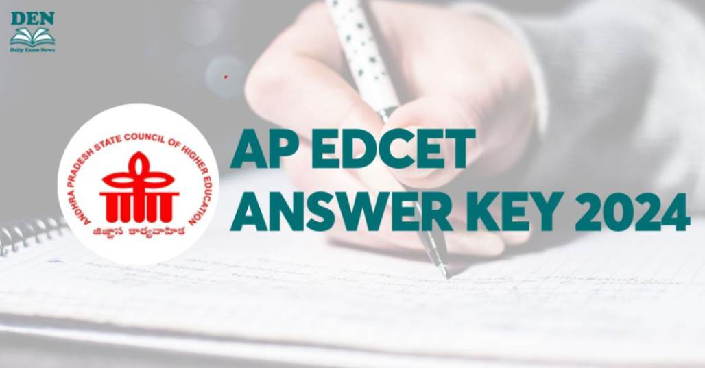 AP EDCET Answer Key 2024