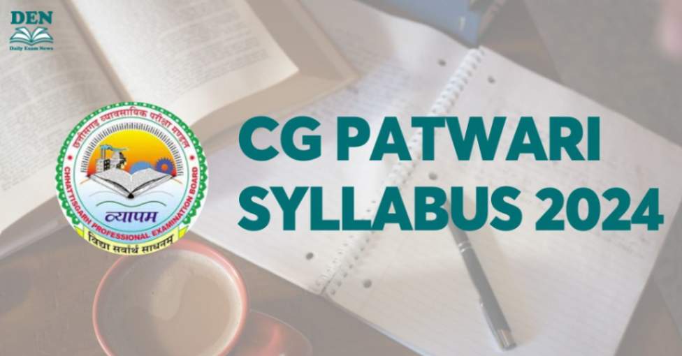 CG Patwari Syllabus 2024