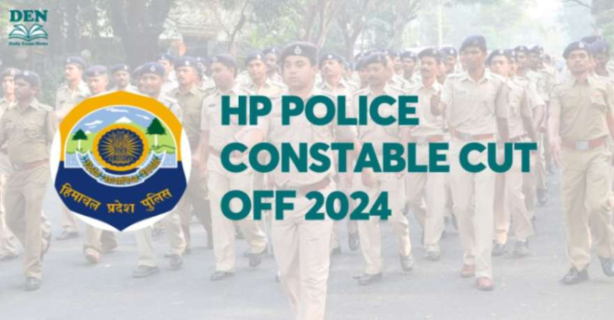 HP Police Constable Cut Off 2024