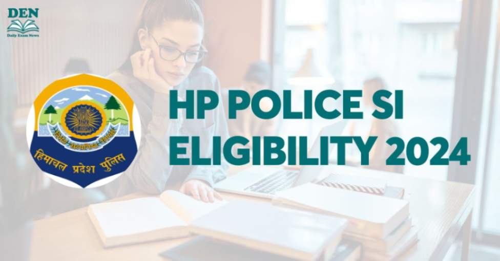 HP Police SI Eligibility 2024