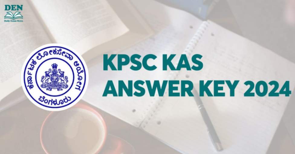 KPSC KAS Answer Key 2024