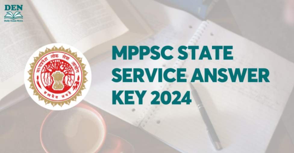 MPPSC State Service Answer Key 2024