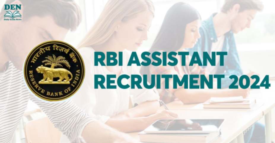 RBI Assistant Recruitment 2024, Apply Now!