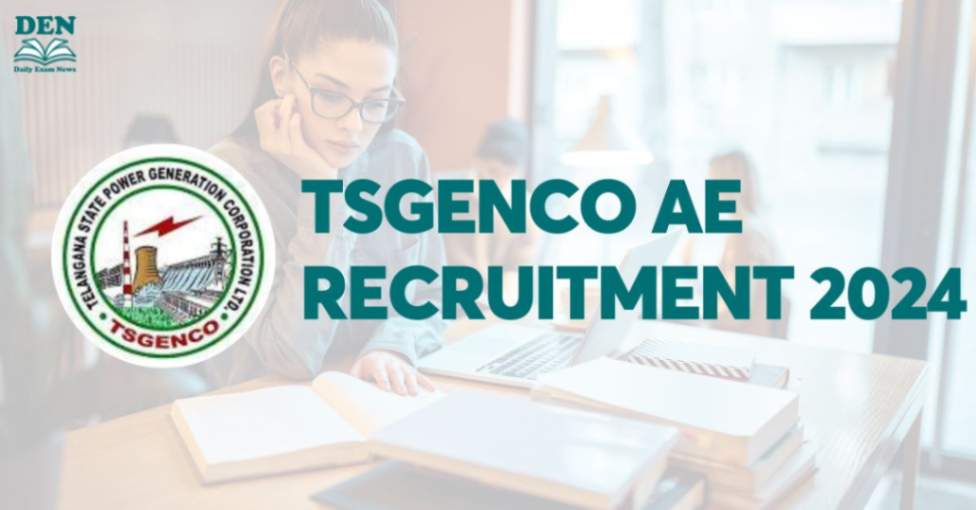 TSGENCO AE Recruitment 2024, Check DV Schedule!