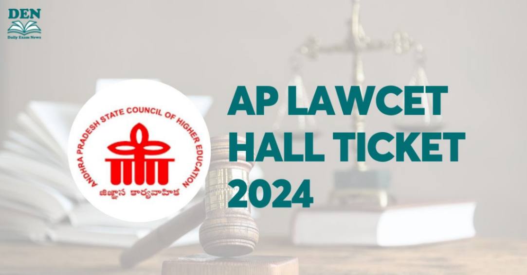 AP LAWCET Hall Ticket 2024 Out: Download Here! 