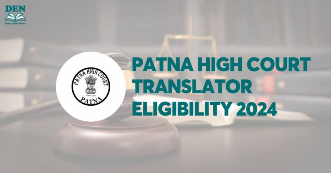 Patna High Court Translator