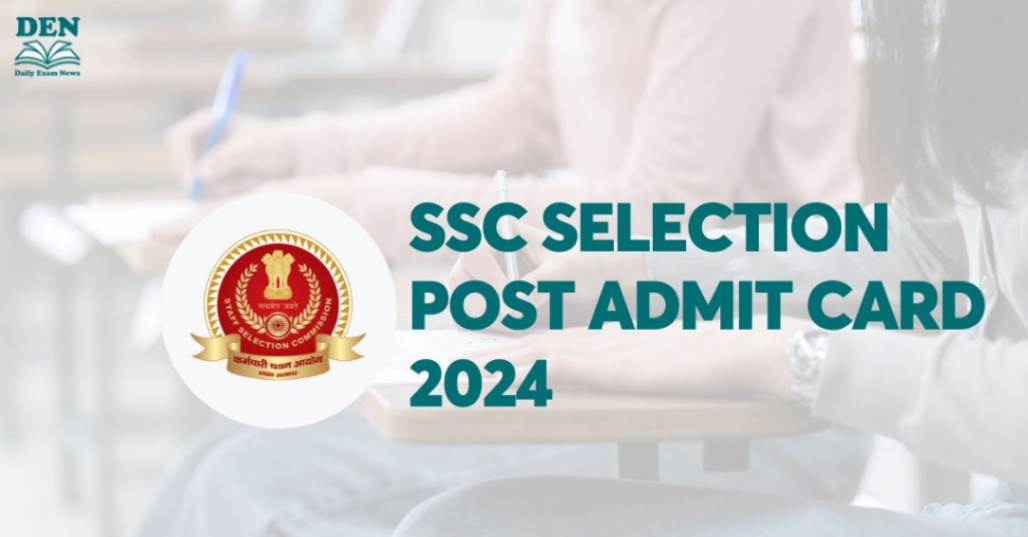 SSC Selection Post