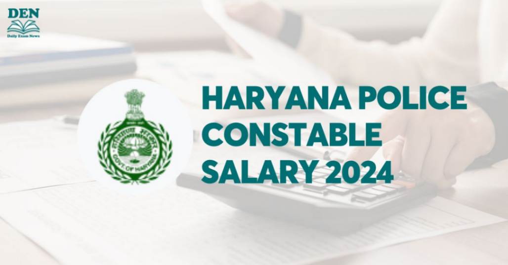 Haryana Police Constable Salary