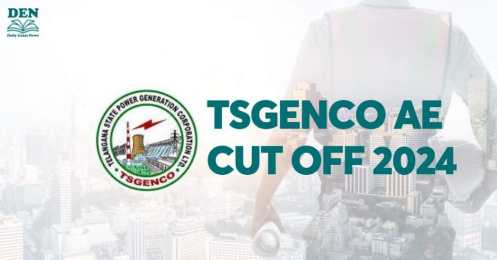 TSGENCO AE Cut Off