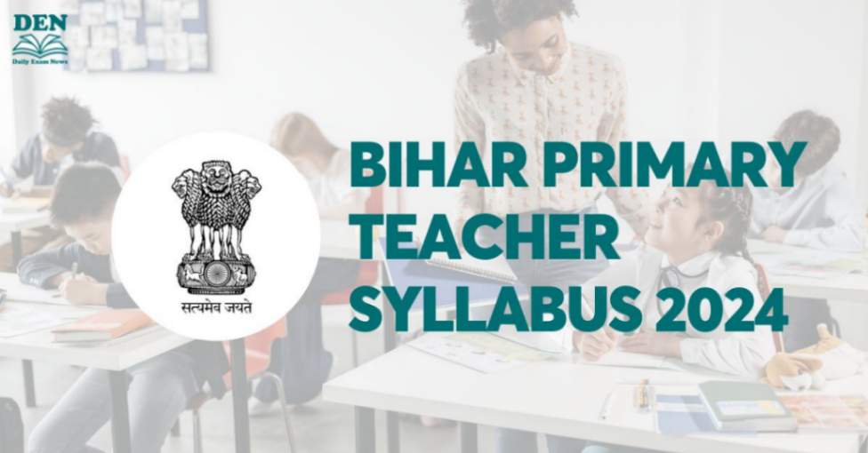 Bihar Primary Teacher