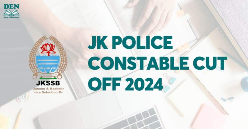 JK Police Constable Cut Off 2024