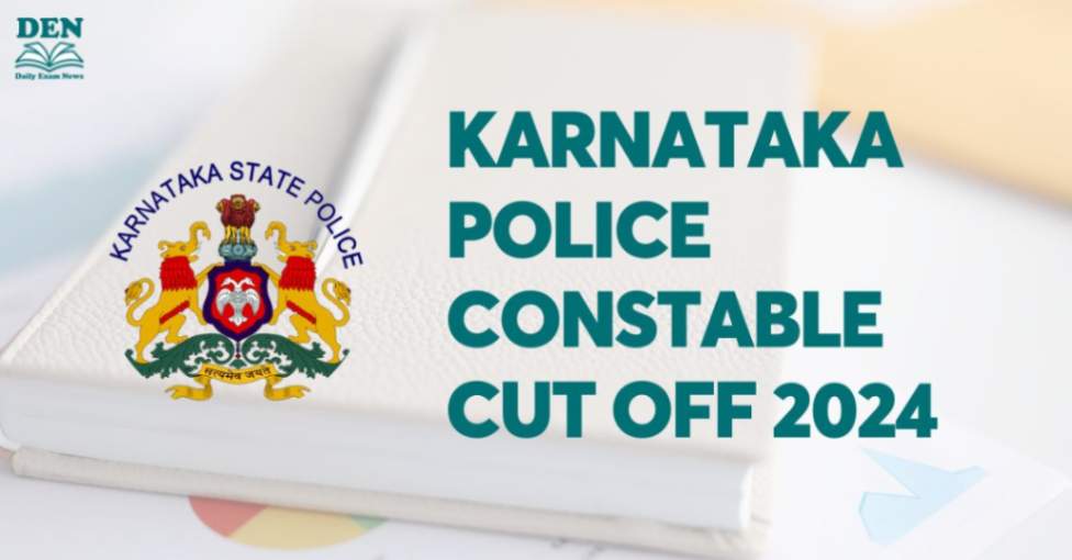 Karnataka Police Constable Cut Off 2024