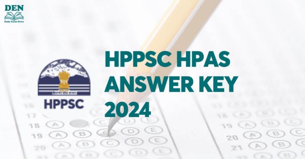 HPPSC HPAS Answer Key 2024 Out, Download Here!
