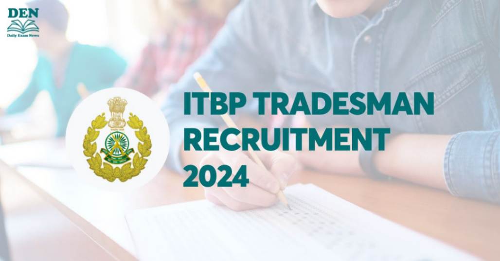 ITBP Tradesman Recruitment