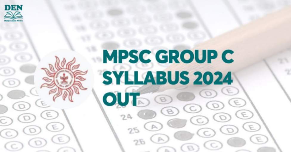 MPSC Group C Syllabus