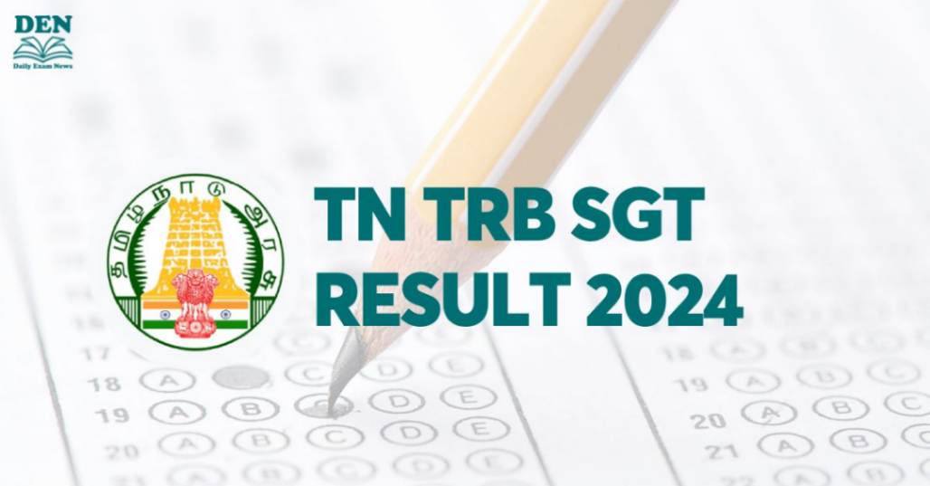 TN TRB SGT Result