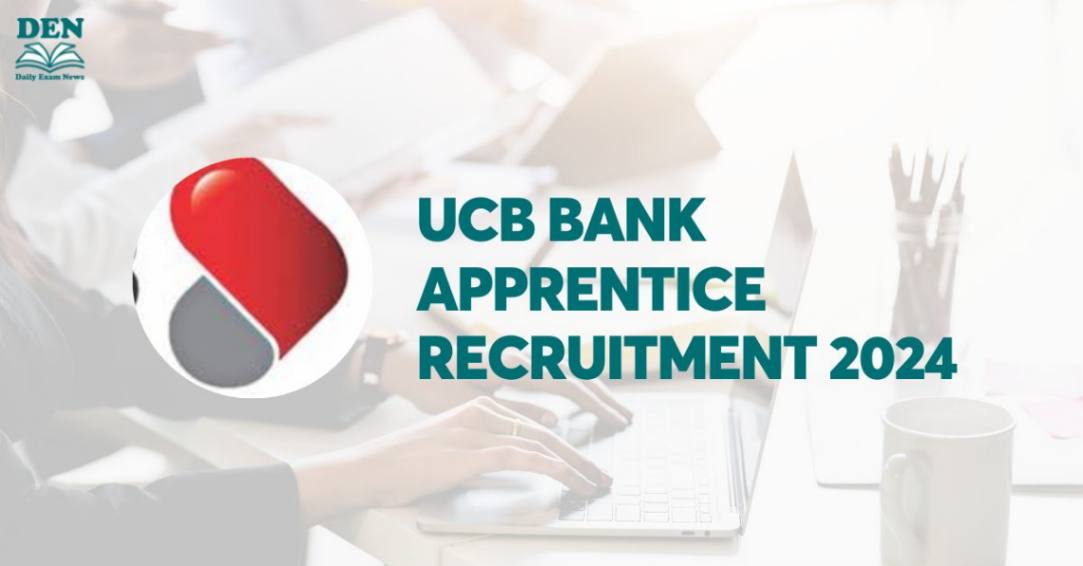 UCB Bank Apprentice Recruitment