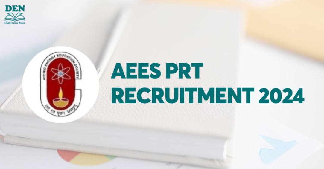 AEES PRT Recruitment 2024