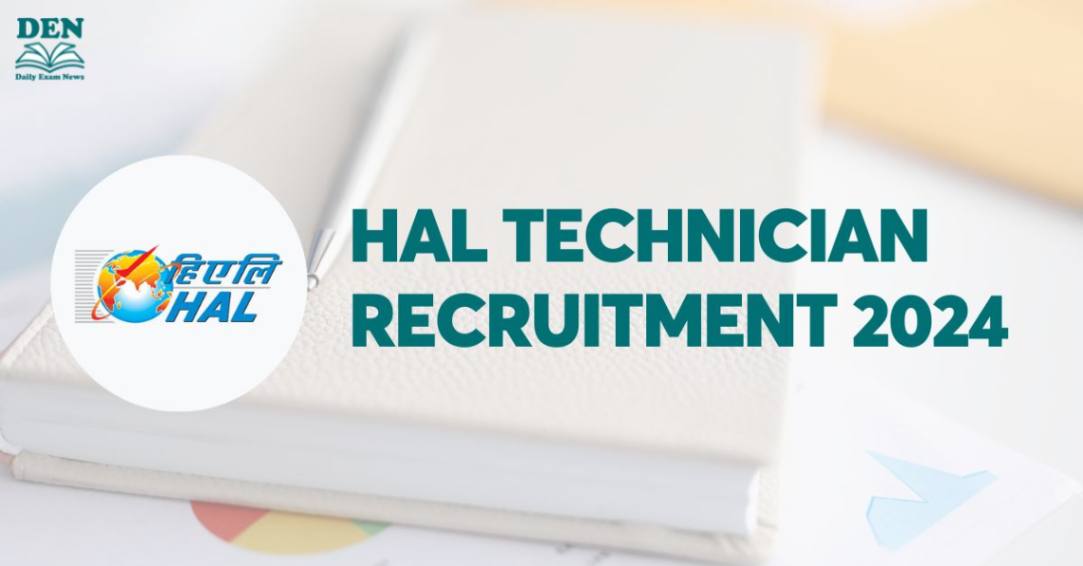 HAL Technician Recruitment 2024