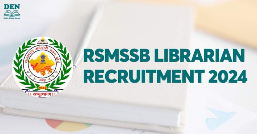 RSMSSB Librarian Recruitment