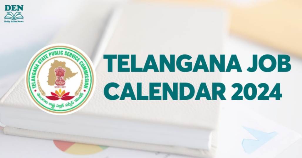 Telangana Job Calendar 2024