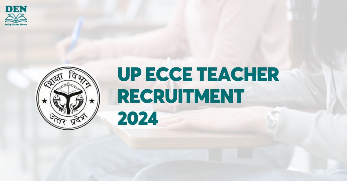 UP ECCE Teacher Recruitment