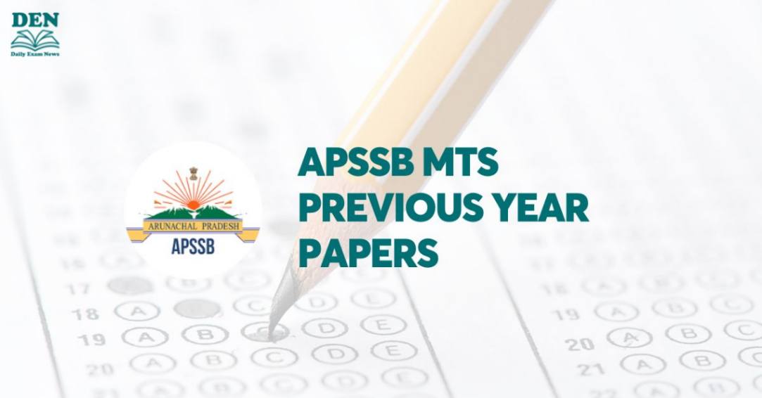 APSSB MTS Previous Year Papers