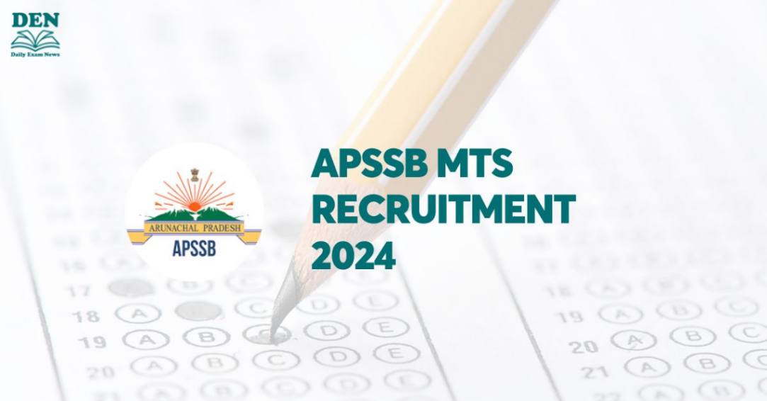 APSSB MTS Recruitment 2024: Apply for 188 Vacancies, Check Selection Process!