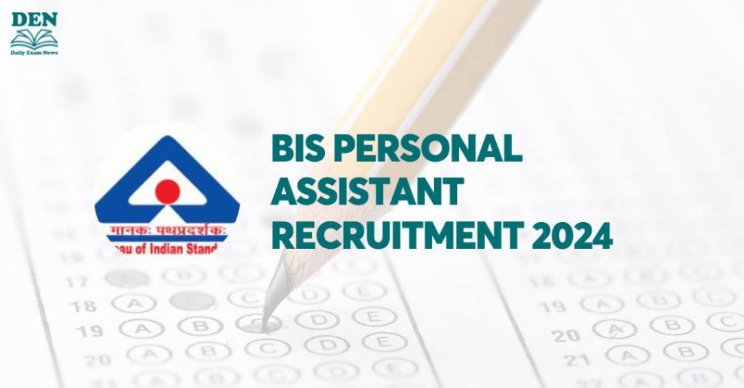 BIS Personal Assistant Recruitment