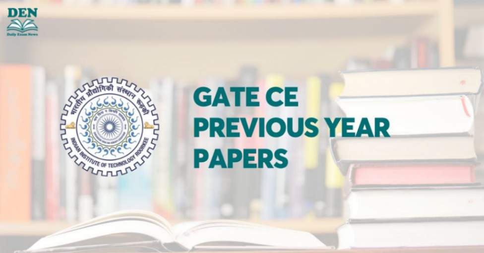 GATE CE Previous Year Papers