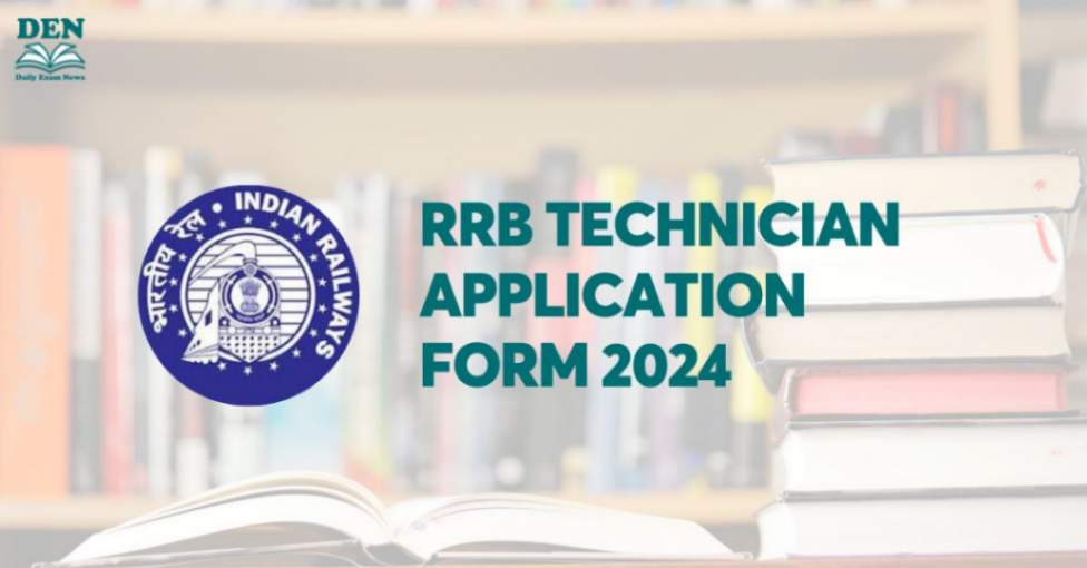 RRB Technician Application Form