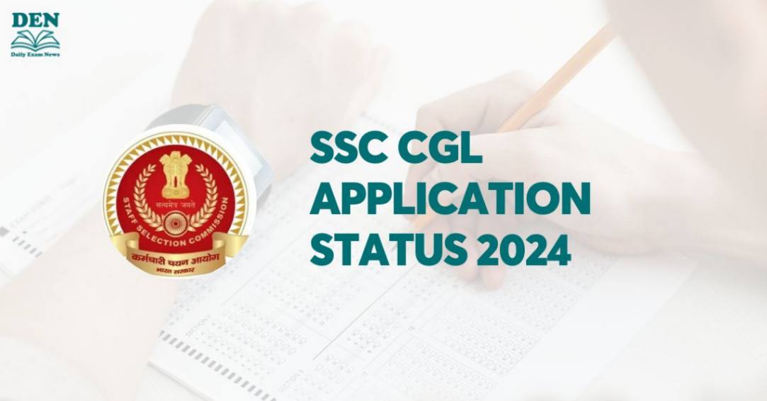 SSC CGL Application Status