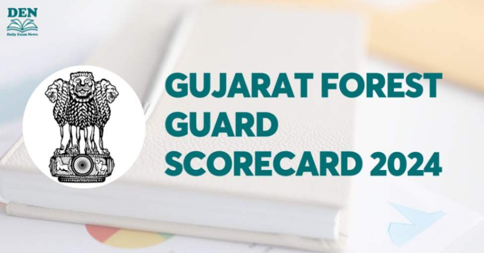 Gujarat Forest Guard Scorecard 2024